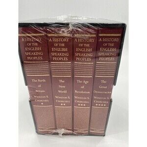 A History of the English-Speaking Peoples: WINSTON S. CHURCHILL FOUR BOOK SET